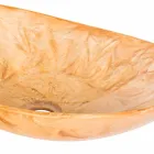 Countertop rrëshirë moderne Countertop Washbasin - Malegno Viadurini