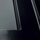 Countertop qeramike e zezë moderne e pastër Icon Alice Ceramica Viadurini