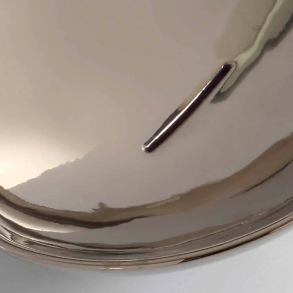 Lavaman qeramike moderne countertop e bërë në Itali Viadurini