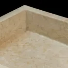 Lavaman i bardhë countertop në gur natyral Jef, copë unike Viadurini