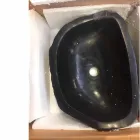 Mikser i basenit Countertop në basaltin e Hassan Viadurini