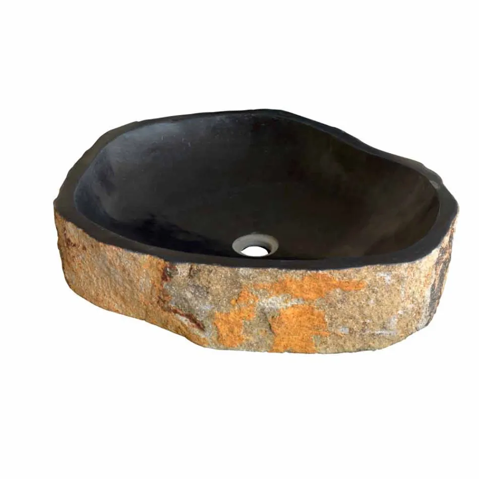 Pjesë mbështetëse për countertop në Basalt Hassan Viadurini