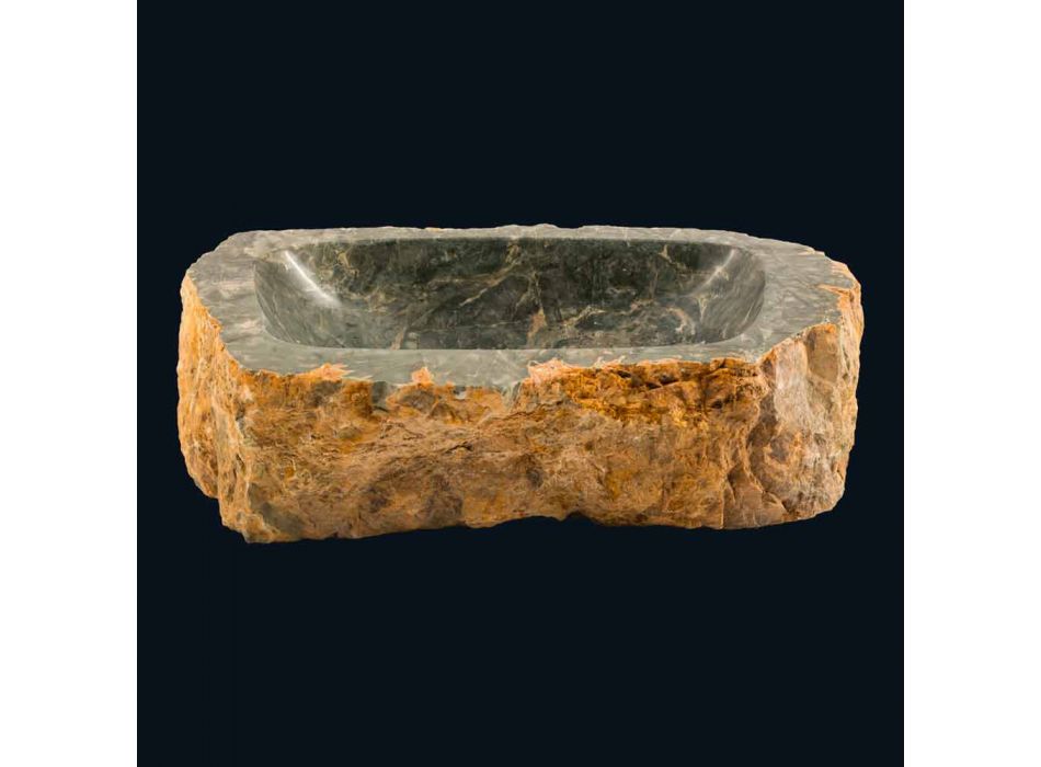 Larje unike e countertop në guralecë Derbi, e punuar me dorë Viadurini