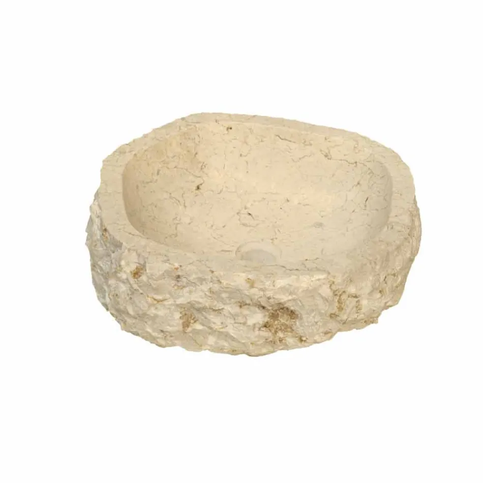 Mbështetje Countertop Mermeri Beige Mumbai Viadurini