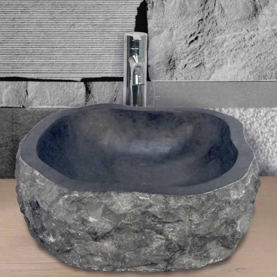 Pjesë Mbështetëse e Countertop në Mumbai të Mermerit të Zi Viadurini