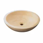 Mbështetje Countertop Round Onyx Java Viadurini