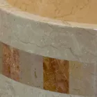 nga lavazhi i rrumbullakët në gur natyral Clio White Viadurini