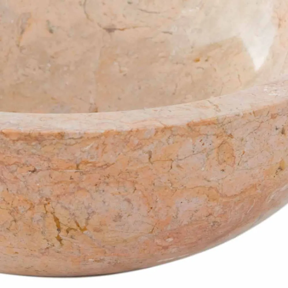 nga lavazhi i rrumbullakët në gur natyral Punë e Kuqe Viadurini