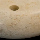 nga lavazhi i rrumbullakët në gur natyral Layla White Viadurini