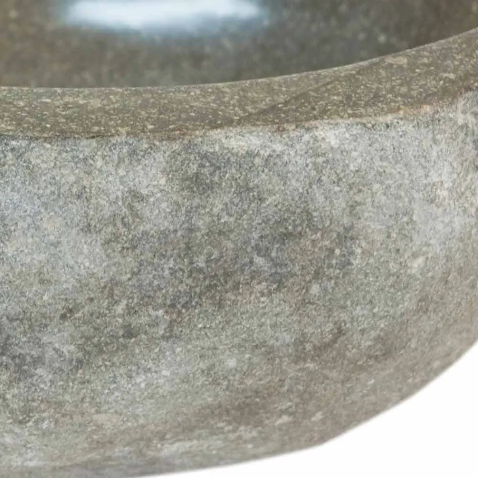 Washbasin appogio guri natyror Kai Copë e vogël, e vetme Viadurini