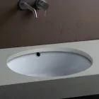 Lavaman Qeramik me Dizajn Modern dhe Montim të Poshtëm - Papavero Viadurini