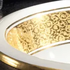 Mbushje e rrumbullakët e ndërtuar në argjilë dhe ar, të bërë në Itali, Otis Viadurini