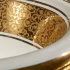 Mbushje e rrumbullakët e ndërtuar në argjilë dhe ar, të bërë në Itali, Otis Viadurini