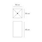 Projektim Gjeometrik Lavaman për dysheme në Prodhime prej gresi prej Porcelani 4 Përfundime - Calogero Viadurini
