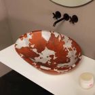 Larje qeramike për piedestal e bërë në Itali me shkëlqim Viadurini