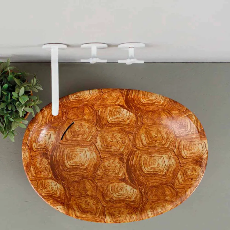 Dizenjoni banjën e banjës me qeramikë, të bërë në Itali me shkëlqim Viadurini