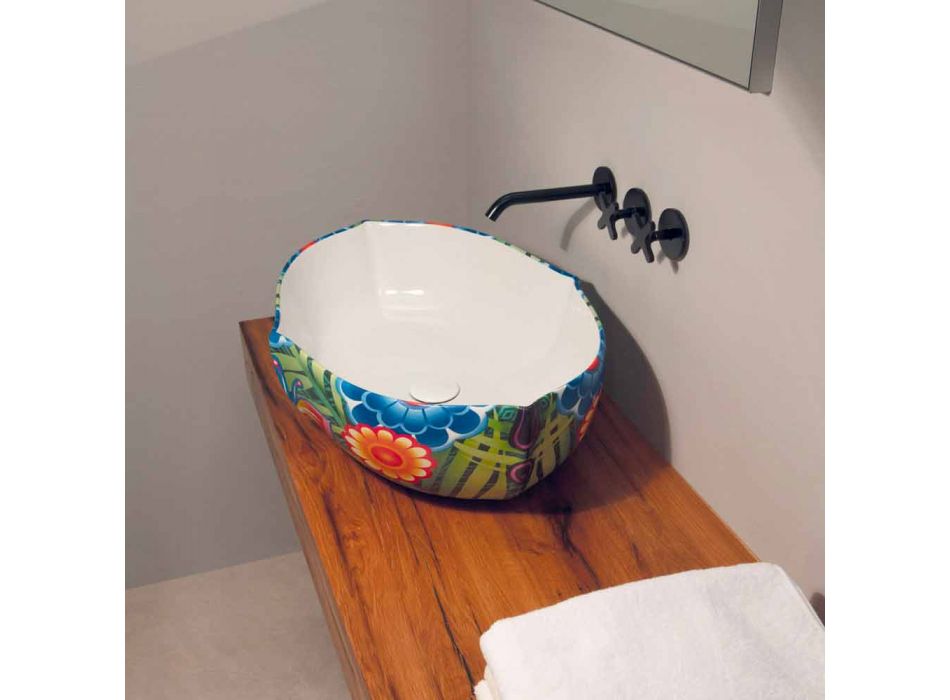 Dizenjoni lavaman banje qeramike, e bërë në Itali Oscar Viadurini