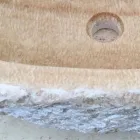 Lavaman për banjën Laia në gur natyral Viadurini