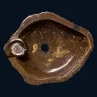 Lavaman i integruar i dizajnit të mermerit / Samir me këmbë të lirë, copë unike Viadurini