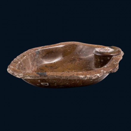 Lavaman i integruar i dizajnit të mermerit / Samir me këmbë të lirë, copë unike Viadurini