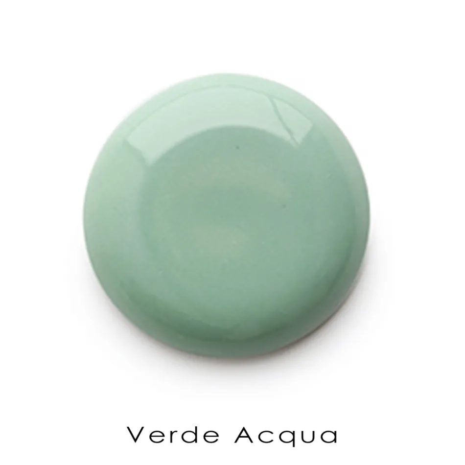 Lavaman Këndi i Pavarur në Qeramikë me Ngjyra Moderne 42 cm - Angelino Viadurini