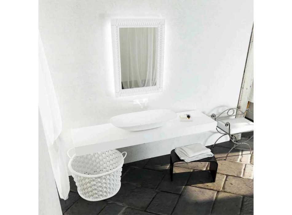 Lavaman banjo me dizajn modern, i bërë në Itali Taormina Maxi Viadurini