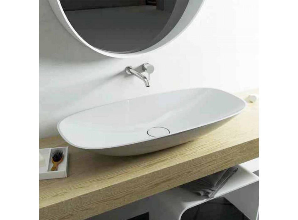 Lavaman banjo me dizajn modern, i bërë në Itali Taormina Maxi Viadurini