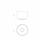 Lavaman frekuentues i rrumbullakët i prodhuar në Itali, Lallio Viadurini