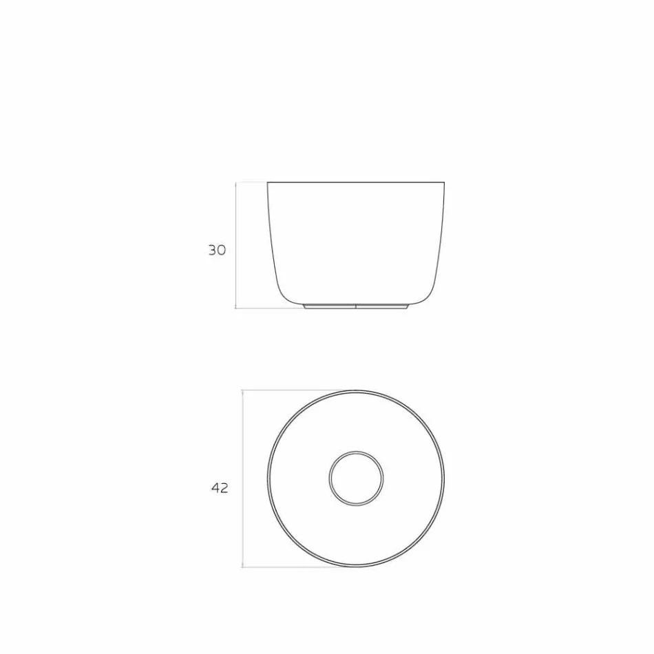 Lavaman frekuentues i rrumbullakët i prodhuar në Itali, Lallio Viadurini
