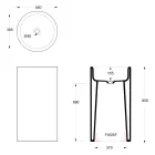 Lavaman Qeramik i Vetëvendosur, Prodhuar në Itali - Ragazza Viadurini