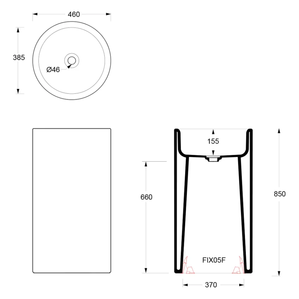 Lavaman Qeramik i Vetëvendosur, Prodhuar në Itali - Ragazza Viadurini