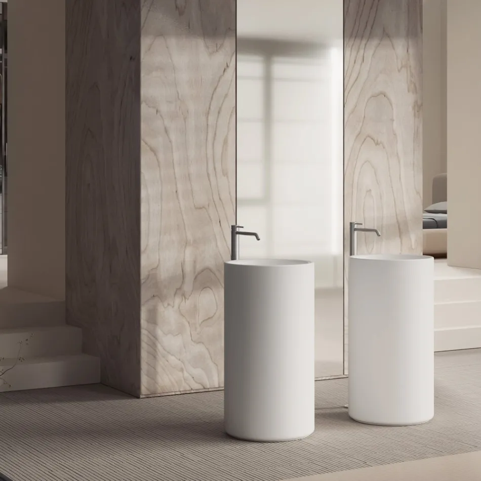 Lavaman Qeramik i Vetëvendosur, Prodhuar në Itali - Ragazza Viadurini