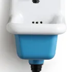 Lavaman i pavarur i banjës në qeramikë të bardhë dhe me ngjyra 26 cm - Jordan Viadurini