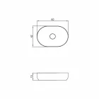 Larja e dizajnit banjo falas, e bërë në Itali Dalmine Medium Viadurini