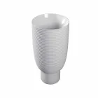 Lavaman i pavarur në qeramikë të bardhë ose Trabia me ngjyrë Viadurini