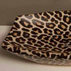 Lavaman countertop qeramike Cheetah bërë në Itali nga Laura Viadurini