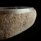 Lavaman i countertop i punuar me dorë në Pietra di Fiume - Aurea Viadurini