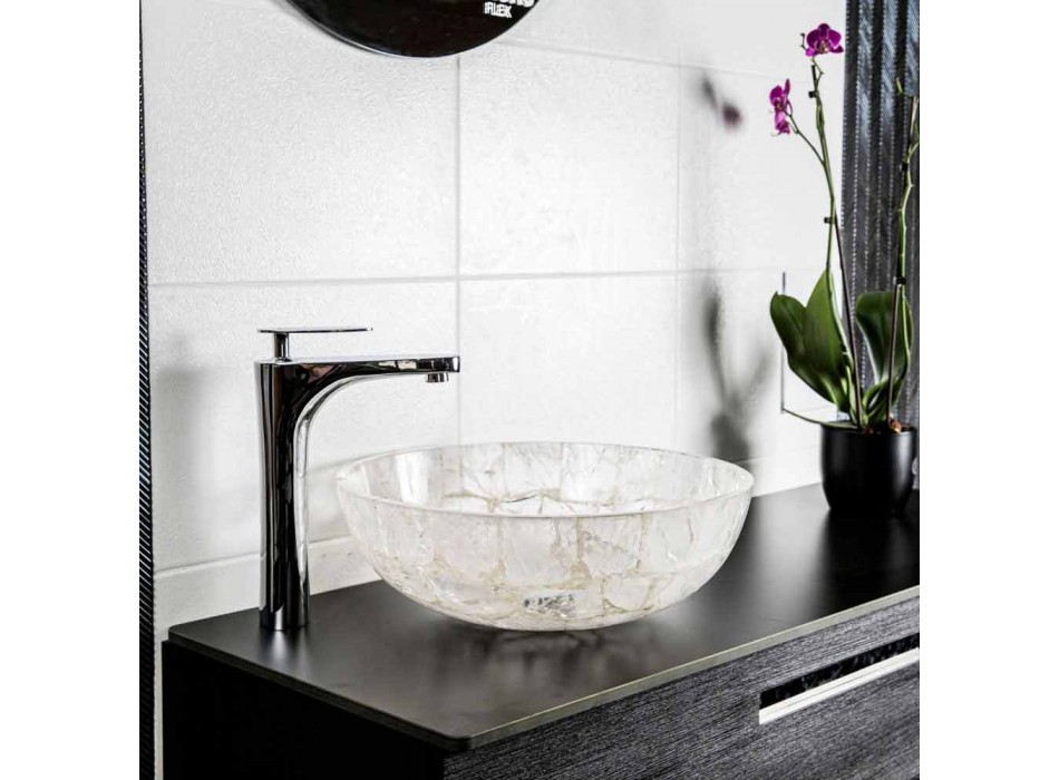 Dizajn lavaman banjo banjë countertop - Baceno Viadurini