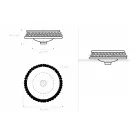 Lavaman porcelani me petale të aplikuara me dorë Prodhuar në Itali - Amarone Viadurini