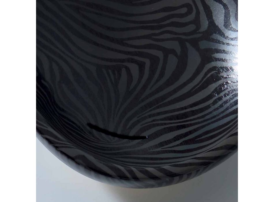 Larje qeramike moderne countertop me qeramikë me ngjyrë argjendi të bërë në Itali me shkëlqim Viadurini