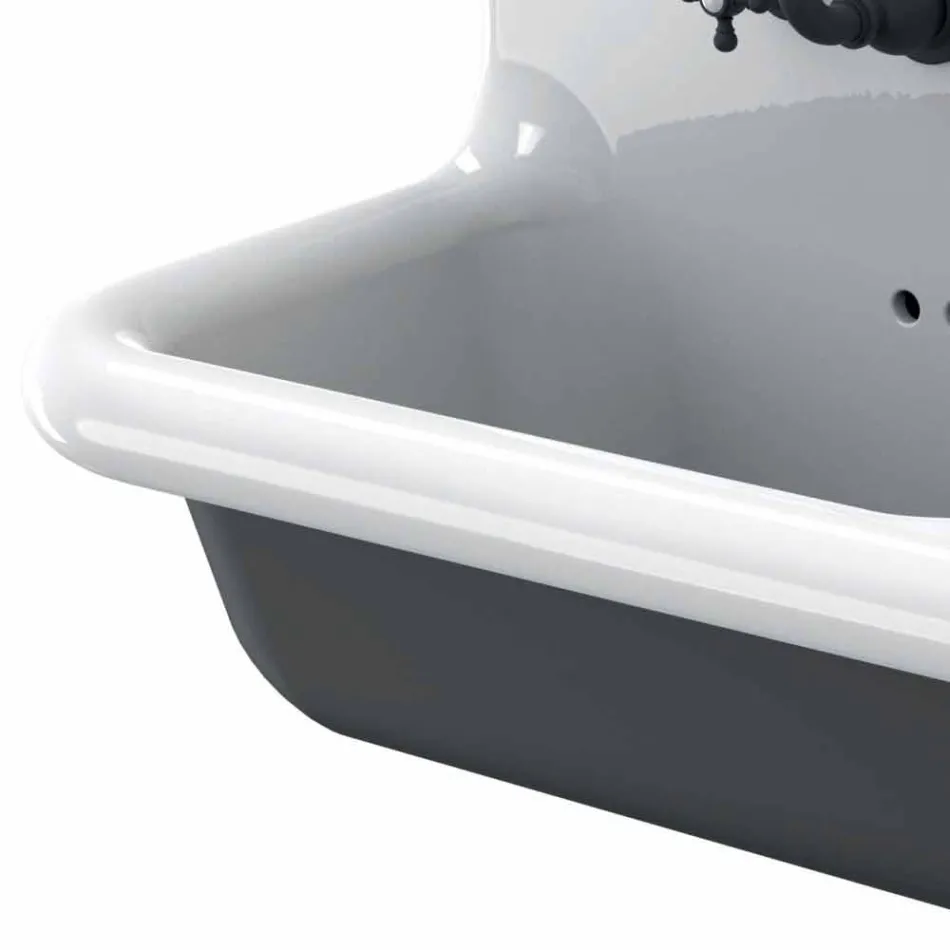 Jack qeramike dizajn bashkëkohor të dyfishtë larës në mur Viadurini