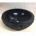 Dizajn banjoje countertop bërë prej guri natyror Lola, me ngjyrë të zezë