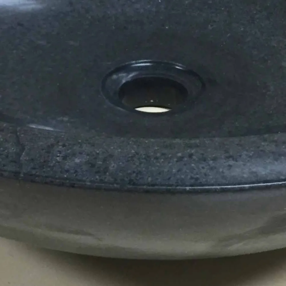 Dizajn pastrues countertop në gur të zi natyror Ziva Viadurini