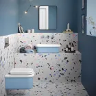 Lavaman drejtkëndëshe qeramike countertop - Holly Viadurini