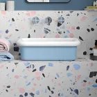 Lavaman drejtkëndëshe qeramike countertop - Holly Viadurini