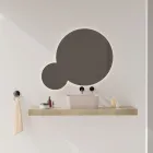 Lavaman i prodhuar nga qeramika e disponueshme në ngjyra të ndryshme Made in Italy - Shporta Viadurini