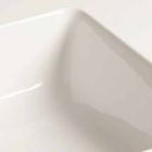 Countertop drejtkëndëshe Washbasin L 60 cm në Qeramikë Made in Italy - Rotolino Viadurini