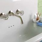 Lavaman qeramike drejtkëndëshe e montuar në mur Viadurini