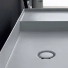 Lavaman qeramike moderne me drejtkëndëshe Icon Alice Ceramica Viadurini