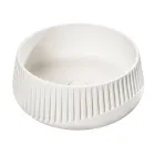 Lavaman banaku i rrumbullakët i bërë nga çimento dhe rrëshirë - Ibisco Viadurini